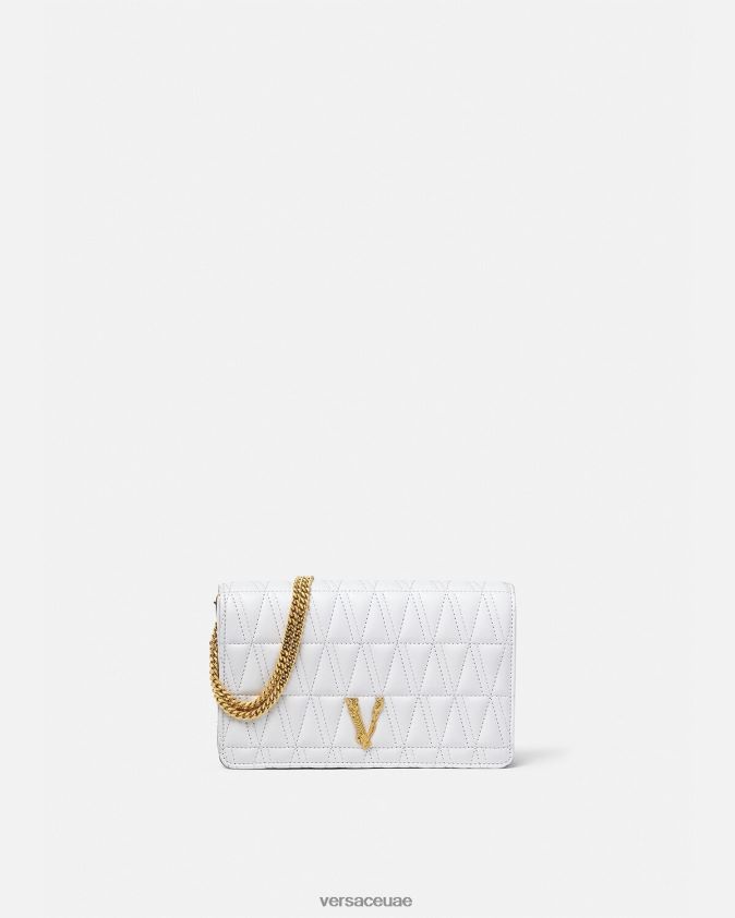نحيف مخلب فيرتوس Versace أبيض 0FVD2J371 أكياس