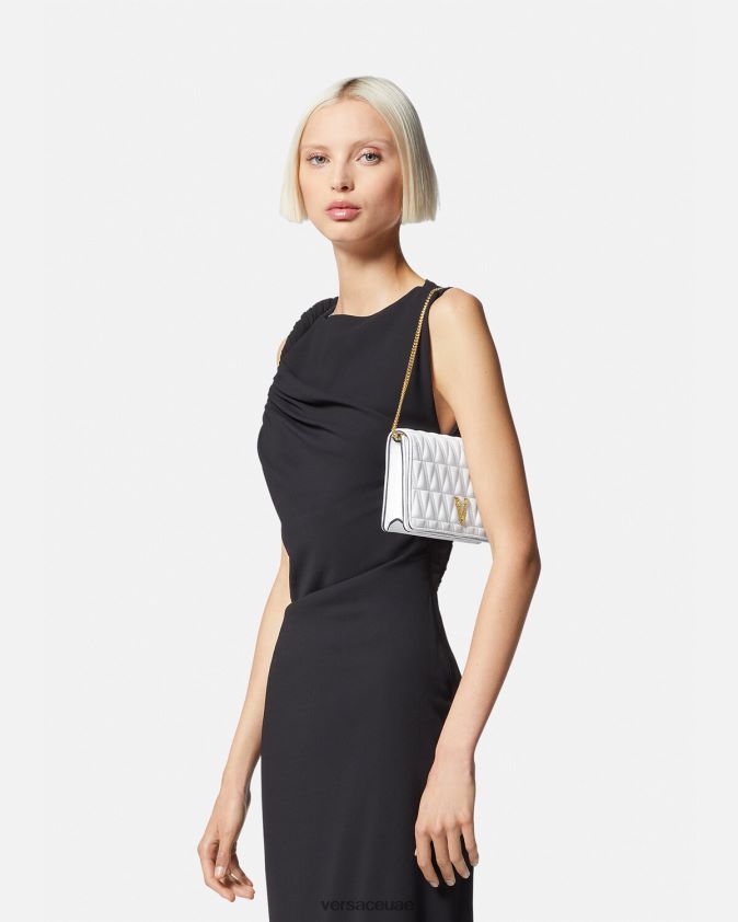 نحيف مخلب فيرتوس Versace أبيض 0FVD2J371 أكياس