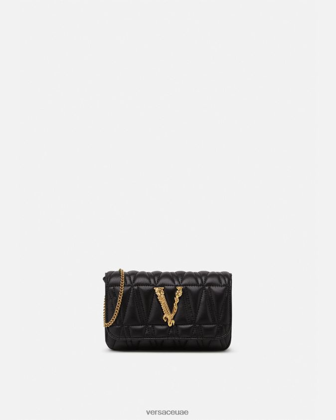 نحيف حقيبة صغيرة فيرتوس Versace أسود 0FVD2J372 أكياس