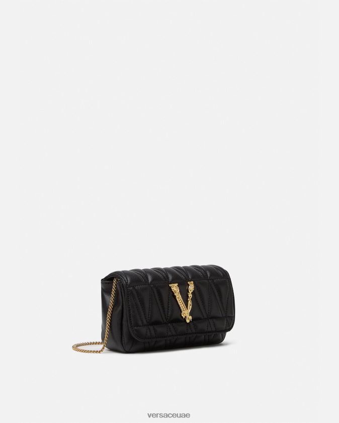 نحيف حقيبة صغيرة فيرتوس Versace أسود 0FVD2J372 أكياس
