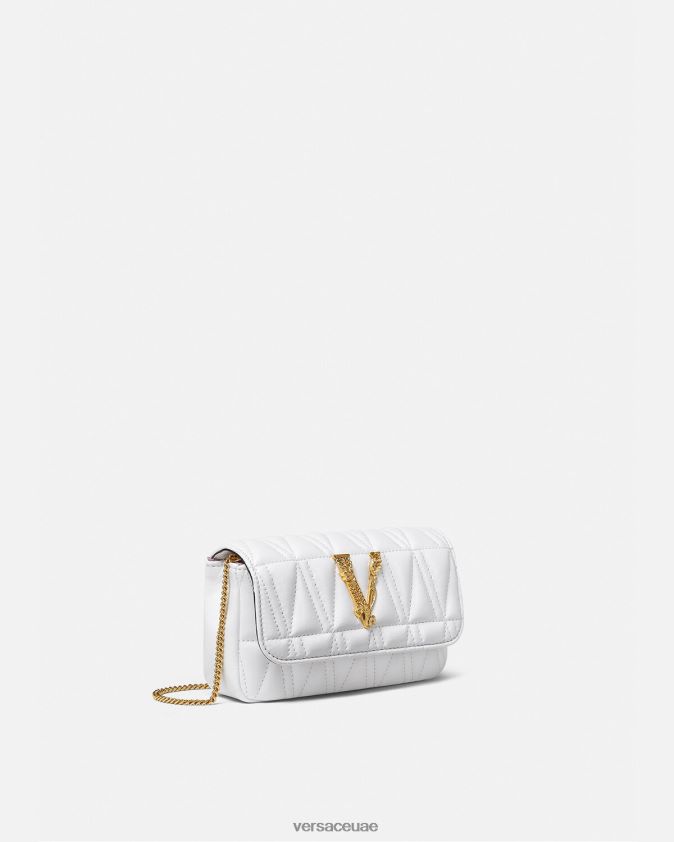 نحيف حقيبة صغيرة فيرتوس Versace أبيض 0FVD2J375 أكياس