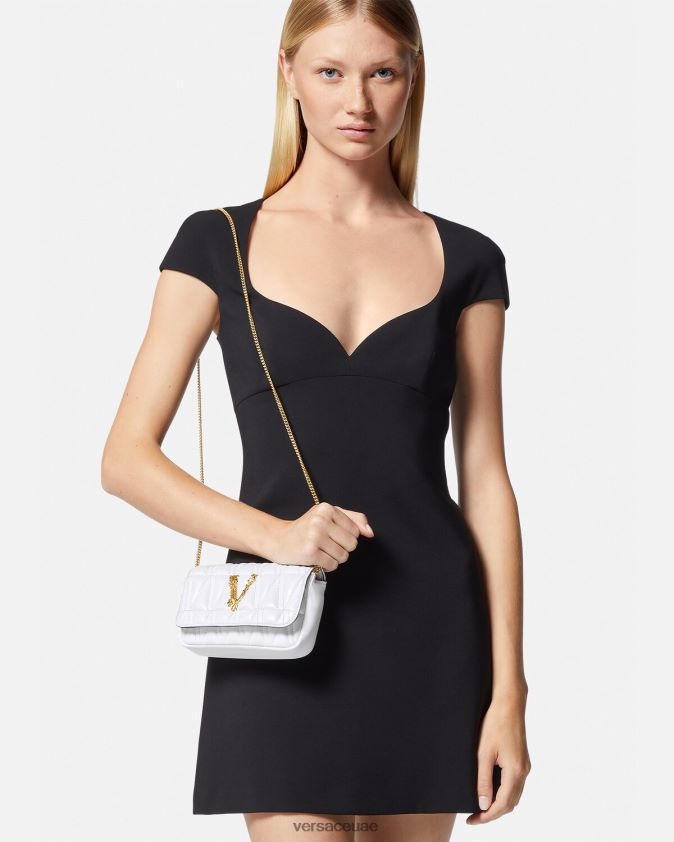 نحيف حقيبة صغيرة فيرتوس Versace أبيض 0FVD2J375 أكياس