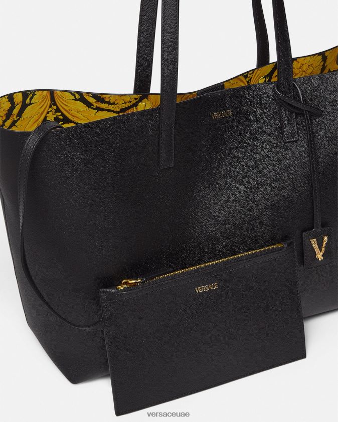 نحيف حقيبة فيرتوس Versace أسود 0FVD2J379 أكياس