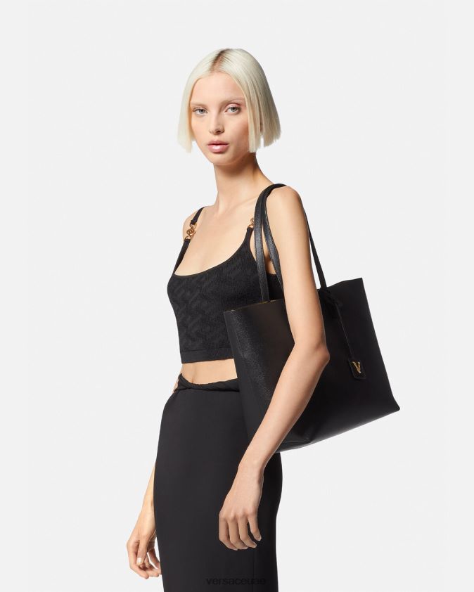نحيف حقيبة فيرتوس Versace أسود 0FVD2J379 أكياس