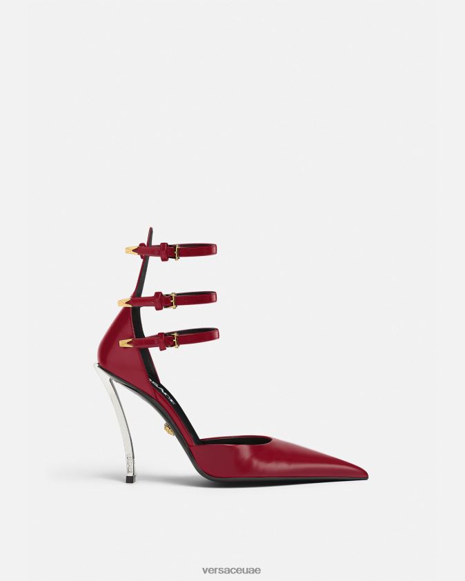 نحيف مضخات نقطة الدبوس Versace بورجوندي 0FVD2J385 حذاء