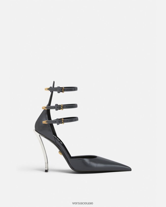 نحيف مضخات نقطة الدبوس Versace رمادي 0FVD2J386 حذاء