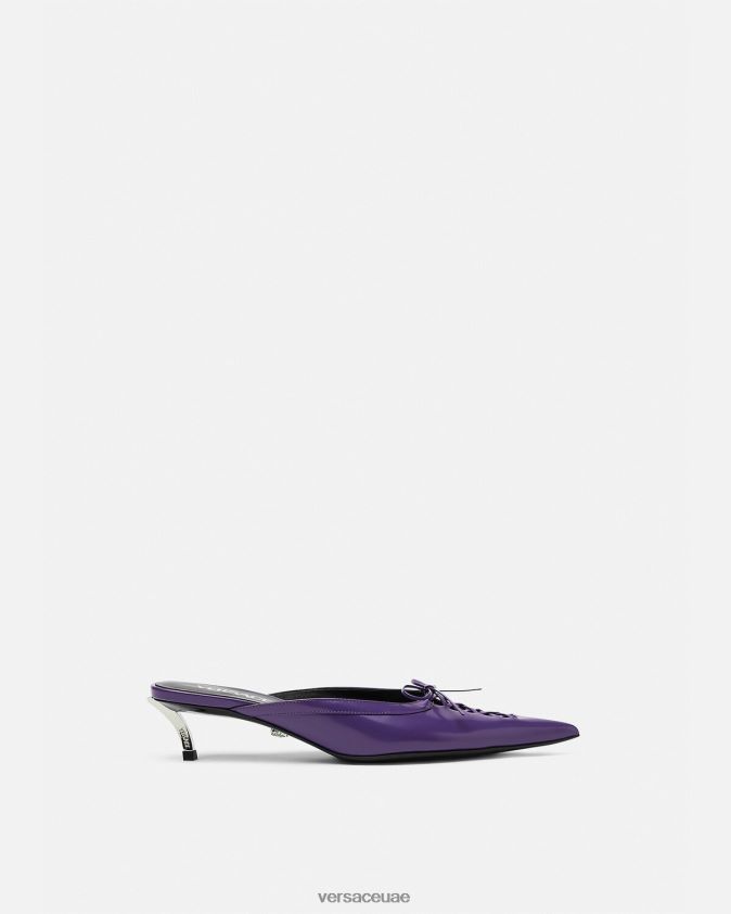نحيف البغال دبوس نقطة Versace البنفسجي 0FVD2J393 حذاء