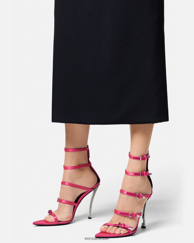 نحيف صنادل ذات نقاط دبوسية Versace ضارب الى الحمرة 0FVD2J397 حذاء