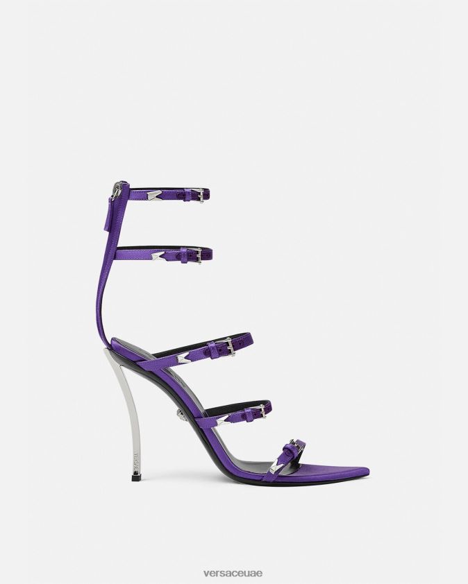 نحيف صنادل ذات نقاط دبوسية Versace البنفسجي 0FVD2J398 حذاء