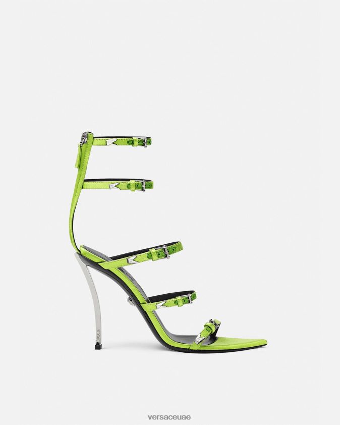 نحيف صنادل ذات نقاط دبوسية Versace أصفر 0FVD2J399 حذاء