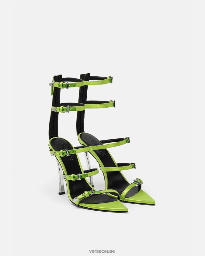 نحيف صنادل ذات نقاط دبوسية Versace أصفر 0FVD2J399 حذاء