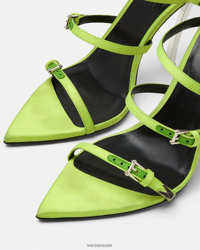 نحيف صنادل ذات نقاط دبوسية Versace أصفر 0FVD2J399 حذاء