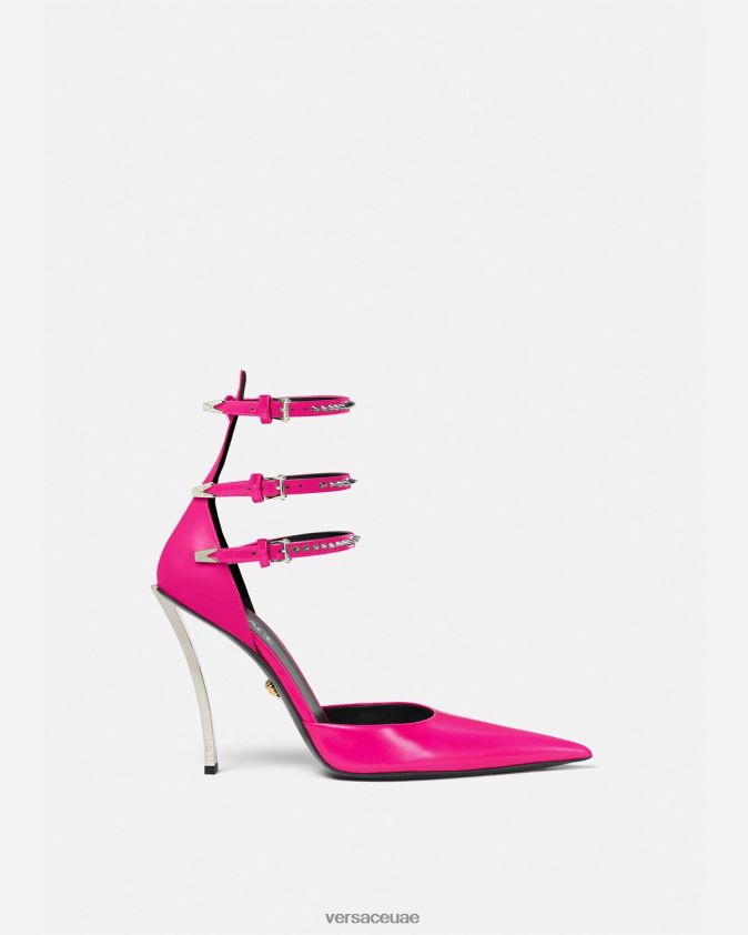 نحيف مضخات دبوسية مسننة Versace ضارب الى الحمرة 0FVD2J400 حذاء