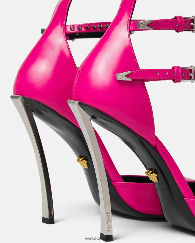 نحيف مضخات دبوسية مسننة Versace ضارب الى الحمرة 0FVD2J400 حذاء