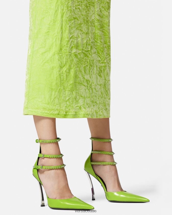 نحيف مضخات دبوسية مسننة Versace أخضر 0FVD2J401 حذاء