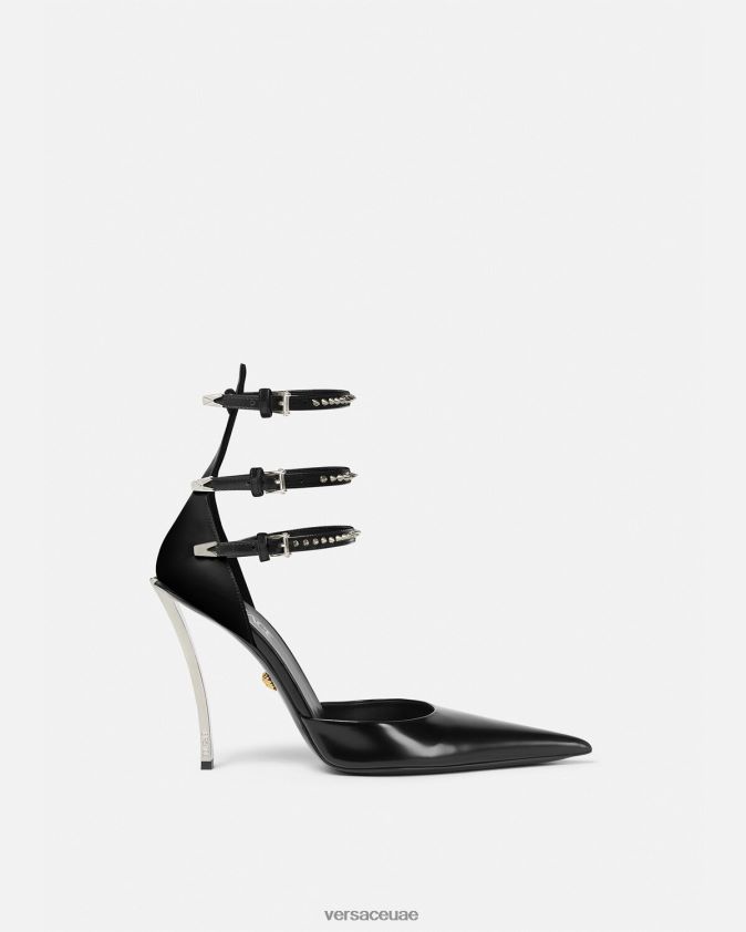 نحيف مضخات دبوسية مسننة Versace أسود 0FVD2J402 حذاء