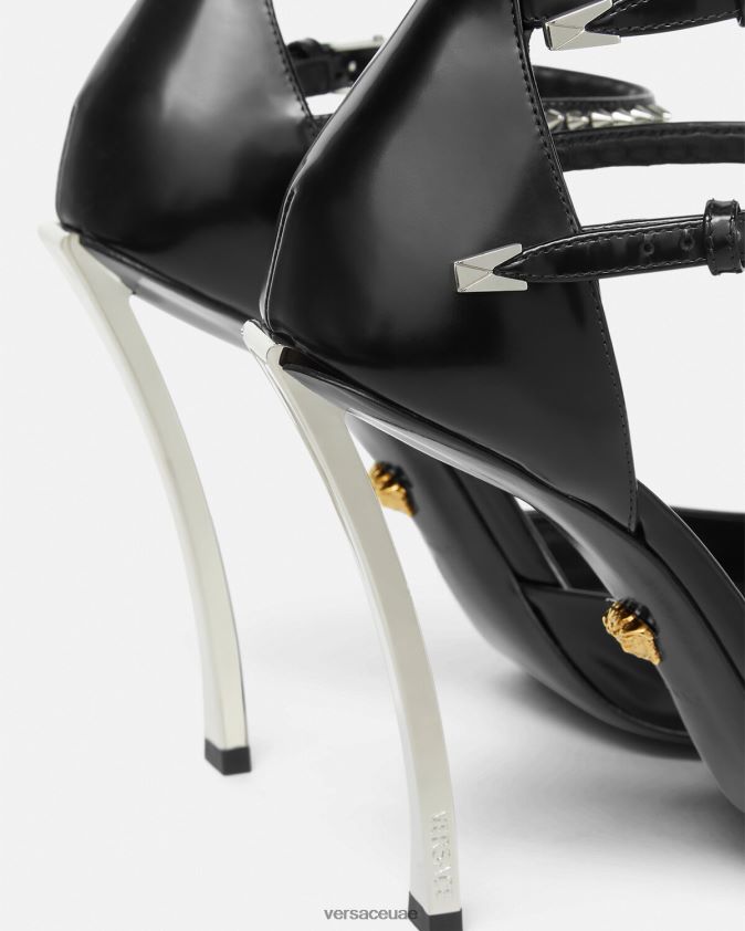 نحيف مضخات دبوسية مسننة Versace أسود 0FVD2J402 حذاء