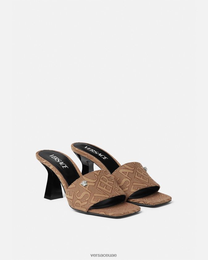 نحيف البغال Versace بني 0FVD2J441 حذاء