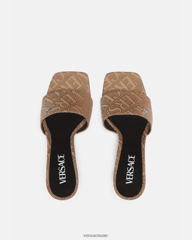 نحيف البغال Versace بني 0FVD2J441 حذاء