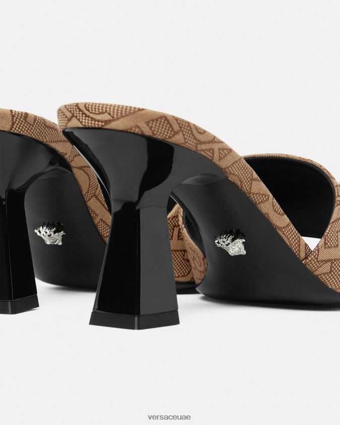 نحيف البغال Versace بني 0FVD2J441 حذاء
