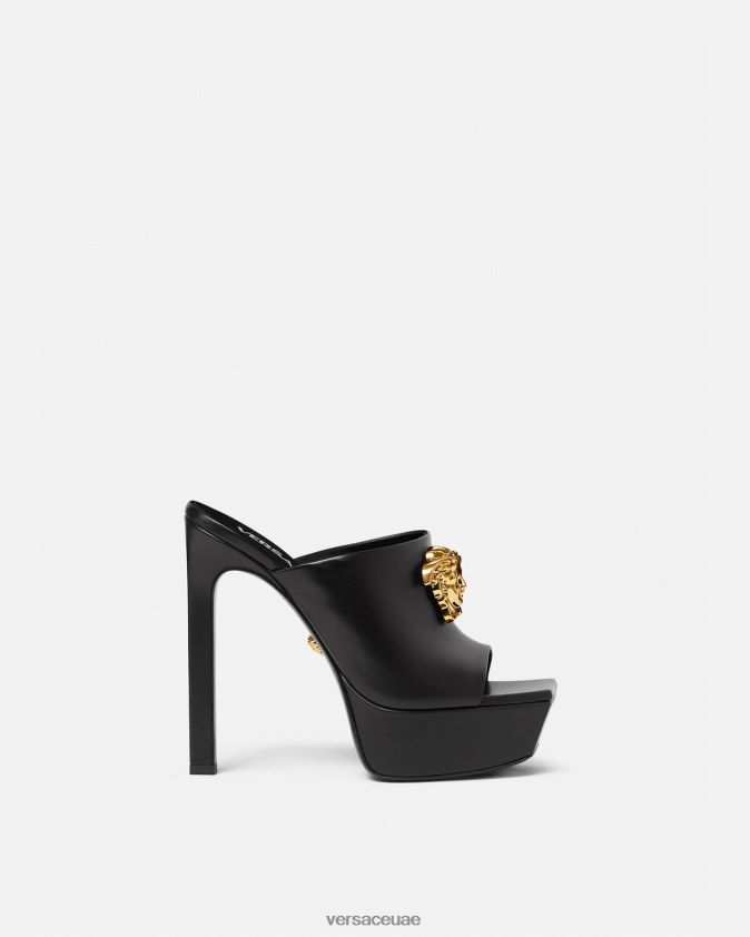 نحيف صندل بنعل لا ميدوسا Versace أسود 0FVD2J448 حذاء