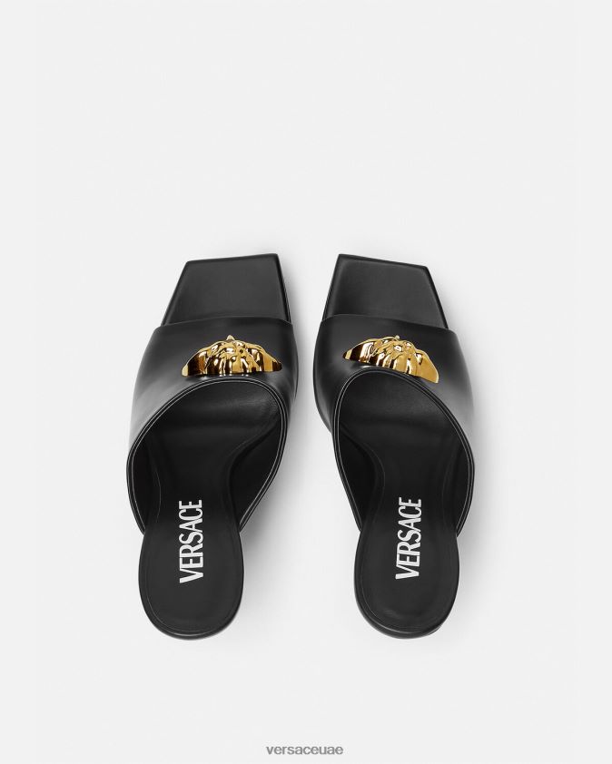 نحيف صندل بنعل لا ميدوسا Versace أسود 0FVD2J448 حذاء