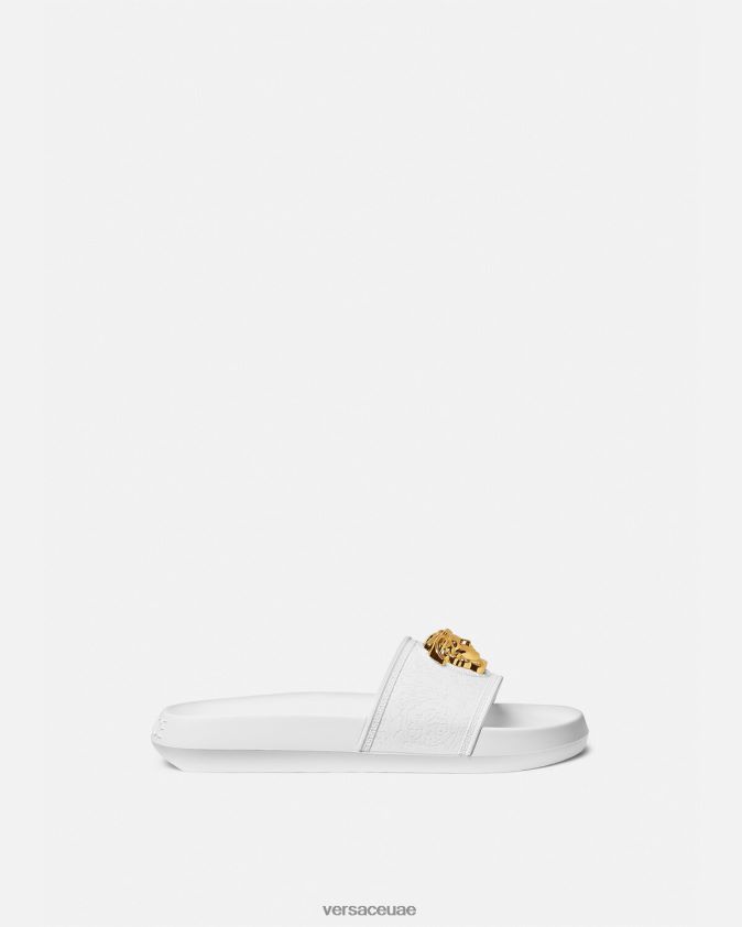 نحيف شرائح القصر Versace أبيض 0FVD2J458 حذاء