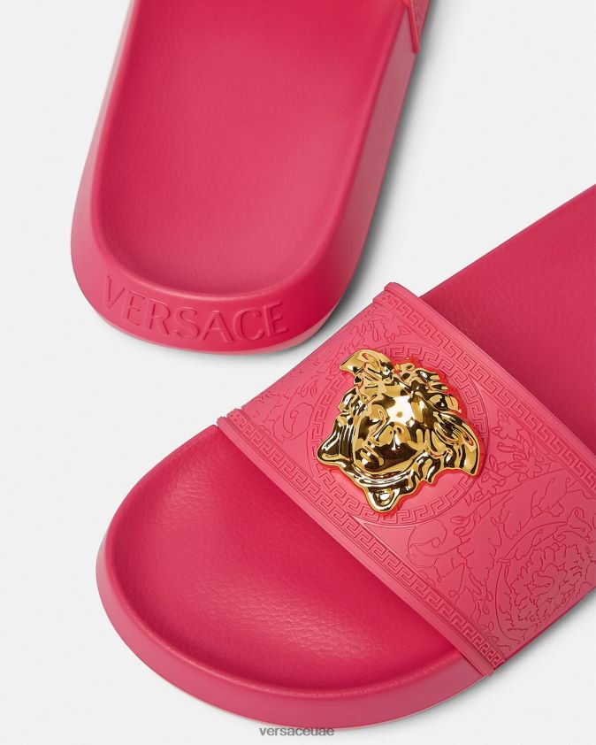 نحيف شرائح القصر Versace ضارب الى الحمرة 0FVD2J459 حذاء