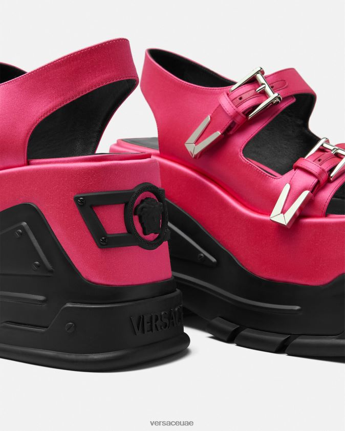 نحيف صندل منصة ميدوسا النشيد Versace ضارب الى الحمرة 0FVD2J460 حذاء