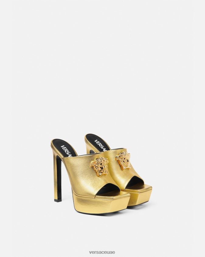 نحيف صندل بنعل لا ميدوسا Versace ذهب 0FVD2J466 حذاء