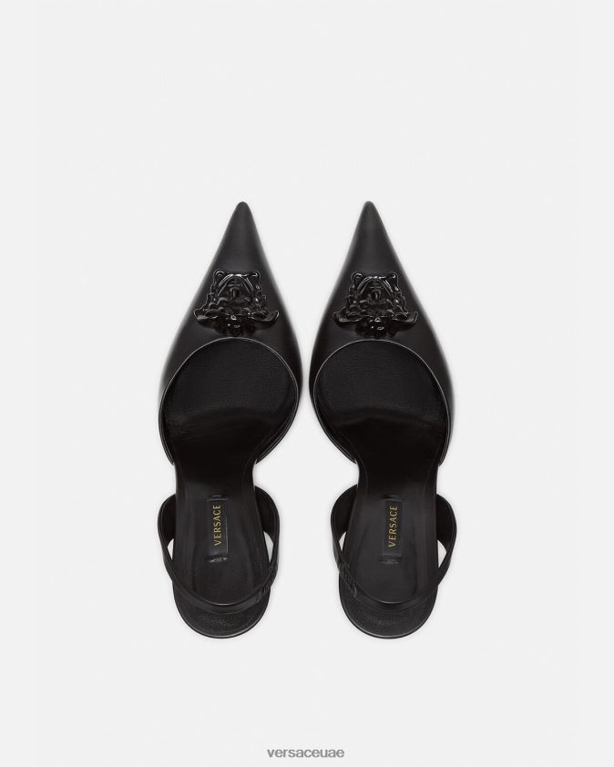 نحيف مضخات لا ميدوسا حبال الظهر Versace أسود 0FVD2J489 حذاء