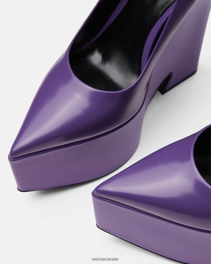 نحيف مضخات منصة العاصفة Versace البنفسجي 0FVD2J492 حذاء