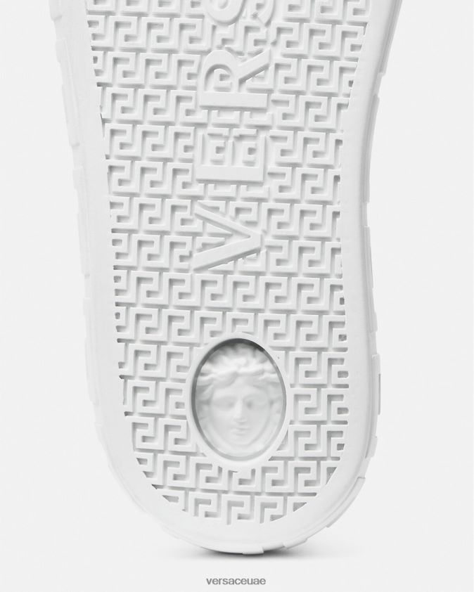 نحيف أحذية رياضية من الكريستال في كل أنحاء اليونان Versace أسود 0FVD2J498 حذاء
