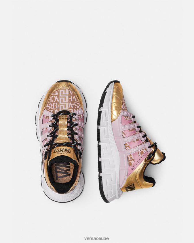 نحيف أحذية تريجريكا الرياضية Versace لون القرنفل 0FVD2J500 حذاء