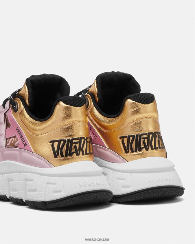نحيف أحذية تريجريكا الرياضية Versace لون القرنفل 0FVD2J500 حذاء