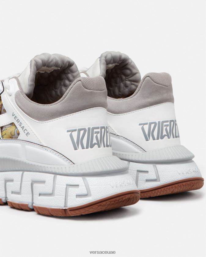 نحيف أحذية تريجريكا الرياضية Versace أبيض 0FVD2J508 حذاء