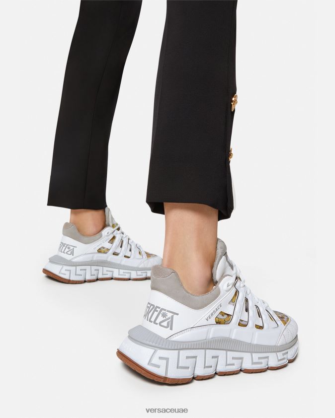 نحيف أحذية تريجريكا الرياضية Versace أبيض 0FVD2J508 حذاء