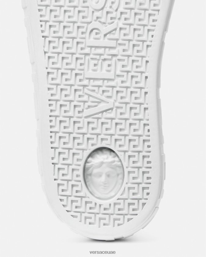 نحيف أحذية رياضية آلهة اليونانية Versace أبيض 0FVD2J510 حذاء