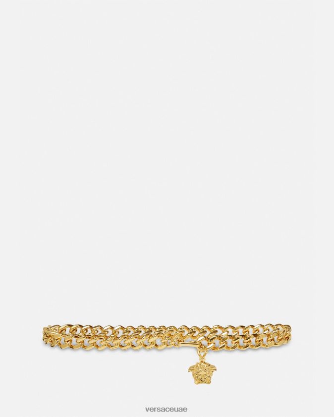 نحيف حزام سلسلة لا ميدوسا Versace ذهب 0FVD2J544 مُكَمِّلات