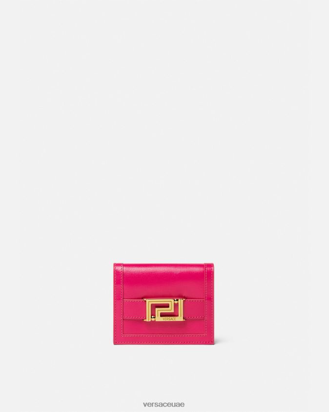 نحيف محفظة الآلهة اليونانية ثنائية الطي Versace لون القرنفل 0FVD2J560 مُكَمِّلات