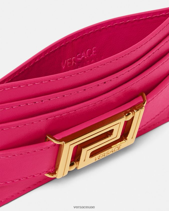 نحيف حامل بطاقة الآلهة اليونانية Versace لون القرنفل 0FVD2J561 مُكَمِّلات