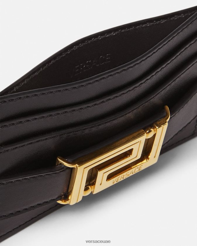 نحيف حامل بطاقة الآلهة اليونانية Versace أسود 0FVD2J562 مُكَمِّلات