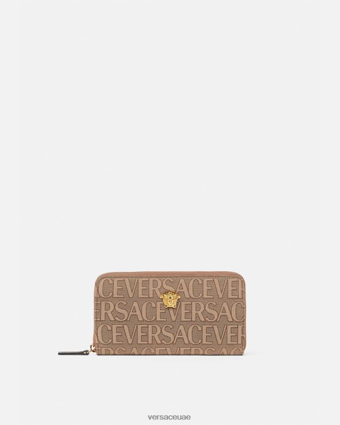 نحيف محفظة طويلة من كل انحاء لا ميدوسا Versace بني 0FVD2J566 مُكَمِّلات