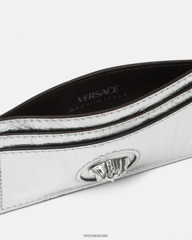 نحيف حامل بطاقات لا ميدوسا معدني Versace رمادي 0FVD2J570 مُكَمِّلات