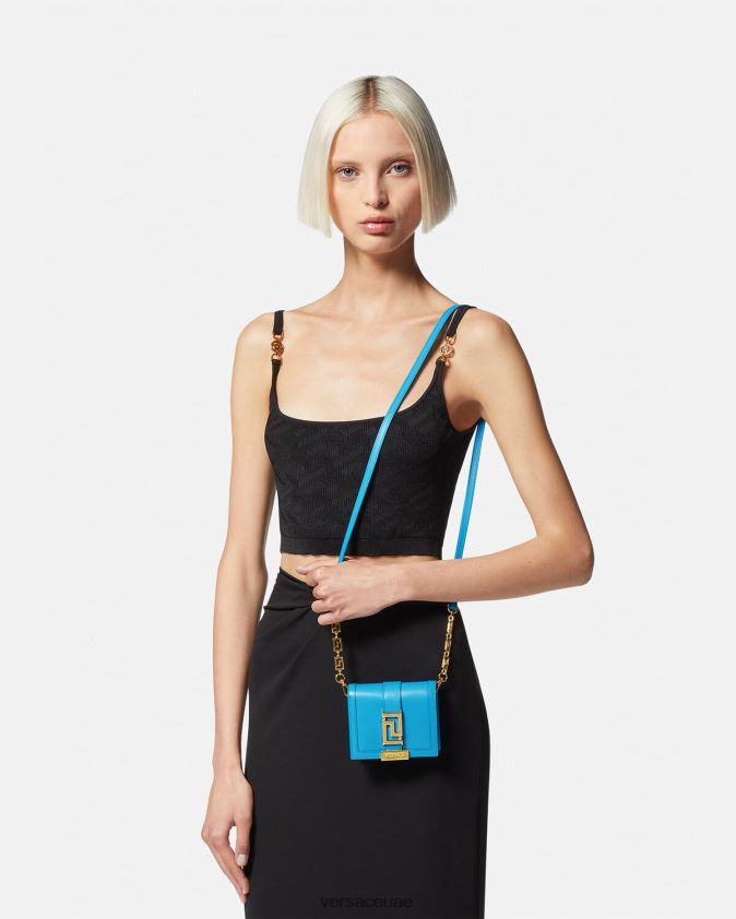 نحيف محفظة سلسلة الآلهة اليونانية Versace لون واحد 0FVD2J580 مُكَمِّلات