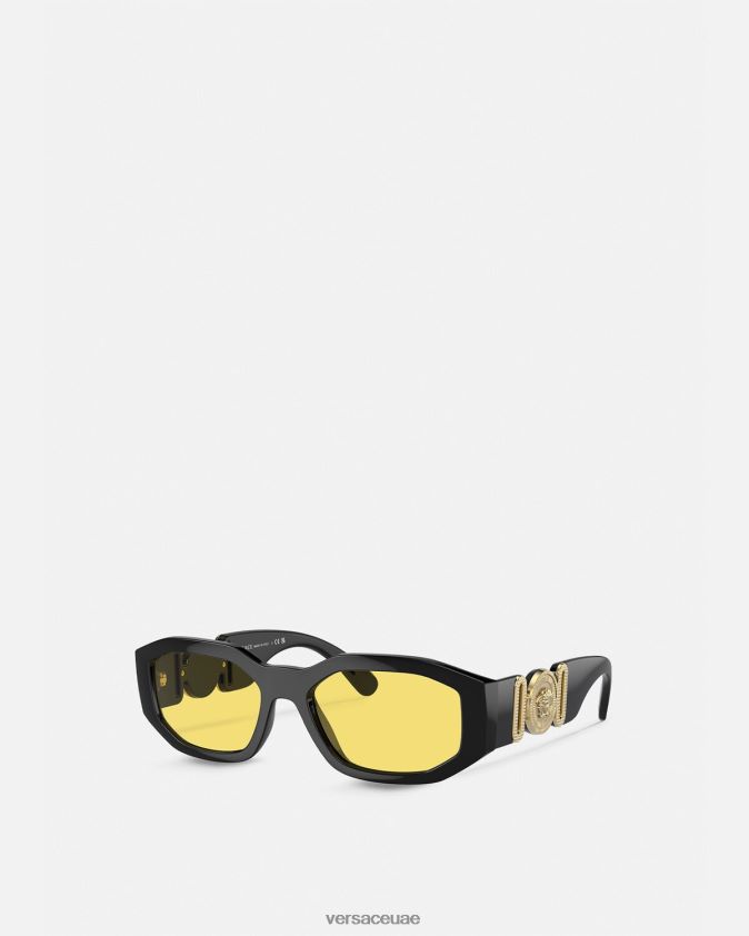 نحيف النظارات الشمسية ميدوسا بيجي Versace أسود 0FVD2J591 مُكَمِّلات