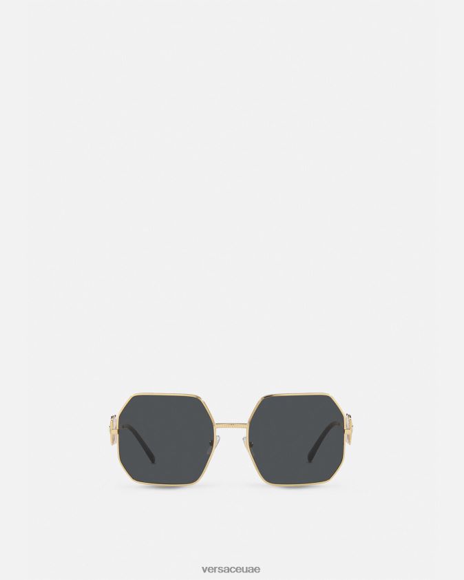 نحيف النظارات الشمسية ميدوسا بيجي Versace ذهب 0FVD2J642 مُكَمِّلات