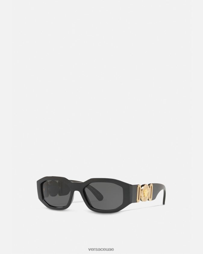 نحيف النظارات الشمسية ميدوسا بيجي Versace أسود 0FVD2J643 مُكَمِّلات
