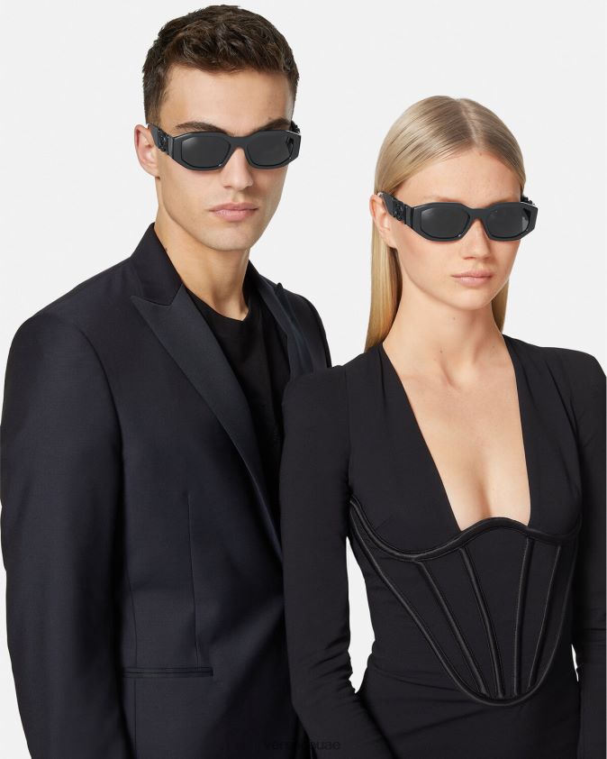 نحيف النظارات الشمسية ميدوسا بيجي Versace أسود 0FVD2J645 مُكَمِّلات