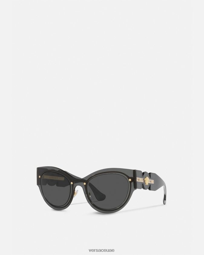 نحيف النظارات الشمسية ميدوسا بيجي الفراشة Versace أسود 0FVD2J701 مُكَمِّلات